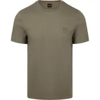 BOSS BOSStil mænd. 50508584 Tales grøn T-shirt (M), Casual, Bomuld, Korte ærmer