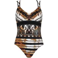 Sunflair Badedragt cognac / sort / hvid
