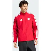 Adidas Bayern München Jakke Anthem - Rød - , størrelse Small