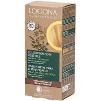 Logona Nourishing plant-based hair dye Powder Gold Blonde Hårfarve 100 g