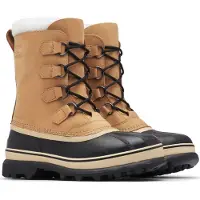 Sorel - Afterski - Caribou WP Buff til UnisexUld - Størrelse 43,5 - Brun