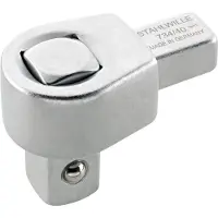 Stahlwille 58240040, Torque wrench end fitting, Krom, 1 stk, 396 g