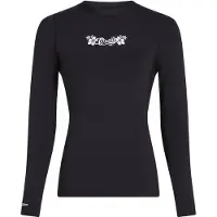 O'Neill Funktionsbluse 'Skins' sort / hvid