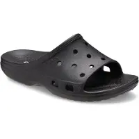 Crocs - Sandaler og klipklappere - Saturday Slide M Black til Unisex - Størrelse 43-44 - Sort