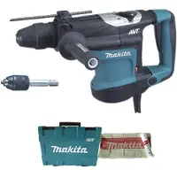 Makita HR3541FCX, SDS Max, 3,5 cm, 630 rpm, 6,1 J, 3300 bpm or slag i minuttet, 1,3 cm