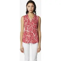 KOROSHI Bluse rød / hvid