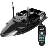 Flytec Nuotoliniu būdu valdomas masalų laivas - V803-GPS 5200mAh, 500m nuotolis, dviguba maitinimo šaltinis, juoda