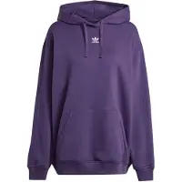 Adidas Originals Dame Essentials Oversized Fleece Hoodie Aurora Plum