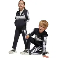 Adidas Træningsdragt 'Essentials Tiberio' sort / hvid