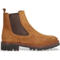 Alpe Alpetil kvinder. 260911 Militare brune ankelstøvler i læder (36), Fast, Ingen, Casual