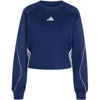 Adidas Stadium 3-stripes Sweatshirt Med Rund Hals, størrelse X-Large