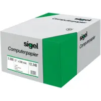 Sigel 12238, Universel, 2000 ark, 80 g/m², Hvid, ECF