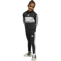 Adidas Seasonal Essentials Tiberio 3 Stripes Fleece Leggings Træningsdragt