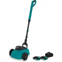 Vonroc Mini Plæneklipper 20V – 22 cm | 3 Højdeindstillinger | Med malkuleringsfunktion | Inkl. 2x 2.0Ah Akku og oplader | Inkl. renseværktøj