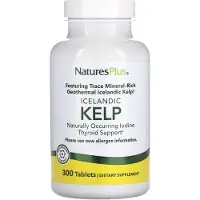 NaturesPlus , Islandsk Kelp, 300 Tabletter (150 mg per Tablet)