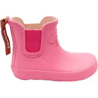 Bisgaard Gummistøvler - Barefoot - Kort - Pink - - 27 - Gummistøvler
