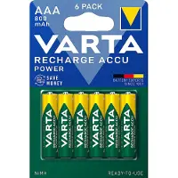 Varta Recharge AAA - 6 Pack