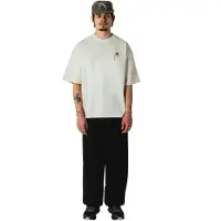 Woodbird Herre Beam Suma T-shirt Off White