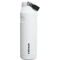 Stanley The AeroLight IceFlow Bottle Flip Straw 2.0 36oz, Chalk 10-12111-0267 insulated bottle with flip straw lid, 1.06L