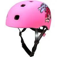 Crazy Safety Ramp, cykelhjelm, pink