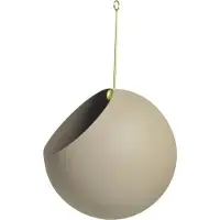 AYTM GLOBE hængende krukke Ø17 cm h28 cm Taupe