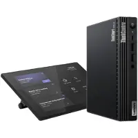 Lenovo ThinkSmart Tiny Kit - Videokonferencepakke (ThinkSmart Controller, beregningssystem) - med 1 Year Premier Support - ravnsort