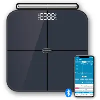 Medisana BS 850, Elektronisk personlig vægt, 180 kg, 0,05 g, Sort, 0,1 kg, kg, lb, ST