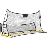 Neo-Sport „“ kamuoliukų treniruočių tinklas 210 x 120 x 35 cm