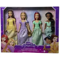 Mattel Disney Prinsessepakke 4 Modedukker
