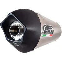 Gpr Exhaust Systems Gpe Anncf Moto 700 Cl-x Sport 22-24 Ref:e5.cf.16.gpan.to Titanium Slip On Homologeret Lyddæmper