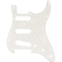 Fender 11-hullers Moderne Stratocaster Slagplade S/S/S White Pearl
