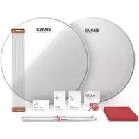 Evans HD Dry Rock Tom Pack & 14" Snare TuneUp Kit