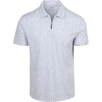 R2 Amsterdam Haf Zip Poo Print Hvid ysebå måe