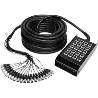 Adam hall K20C15 Multicore kabel 15 m Antal indgange:16 x Antal udgange:4 x