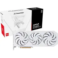 PowerColor Radeon RX 9070 XT Hellhound Spectral White - 16GB GDDR6 RAM - Grafikkort