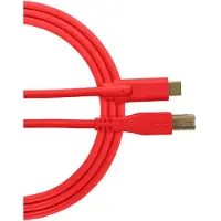 UDG Cable USB 2.0 (Type C-B) Straight 1.5M Red