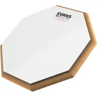Evans RealFeel Attacktile Mountable Drum Pad & Promark Rebound 5A Hickory Sticks 10 Inch