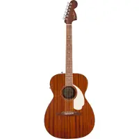 Fender California Standard Monterey Electroacoustic Guitar Sapele Top Natural Sapele