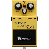 BOSS SD-1W Waza Craft Custom Super Overdrive Pedal