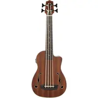Kala U-Bass Journeyman Electro-Acoustic Ukulele Natural