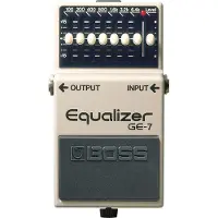 BOSS GE-7 Equalizer Guitareffekter Pedal