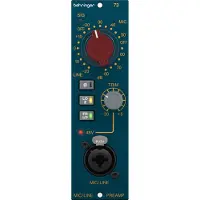 Behringer 73 Microphone Preamplifier with Custom-Built Midas Transformers