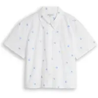Tom Tailor DENIM Bluse lyseblå / hvid