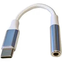 Gear Adapter Audio USB-C til 3,5 mm Stereo Hvid