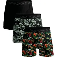 Muchachomalo Boxershorts 3-pakke Turtle Flerfarvet Sort måle