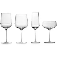 Serax Dune rødvinsglas 45 cl 4-pak Clear