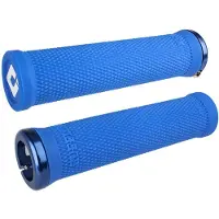 Odi Vairo rankenėlės Ruffian v2.1 MTB 30mm OD Lock-on 135mm Baltas/Mėlyna