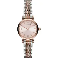 Emporio Armani Analogt ur rosa guld / sølv