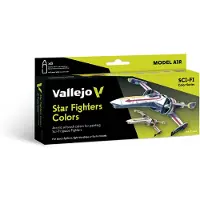 Vallejo 71.612, Forskellige farver, Akrylmaling, Væske, 136 ml, 8 stk
