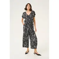 Kaffe Jumpsuit 'KAmira' sort / hvid